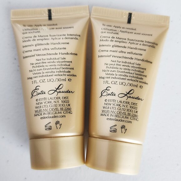 NEW Estee Lauder Set Re-Nutriv Ultimate Diamond Soft Creme & Hand Creme + Bag - Picture 4 of 12